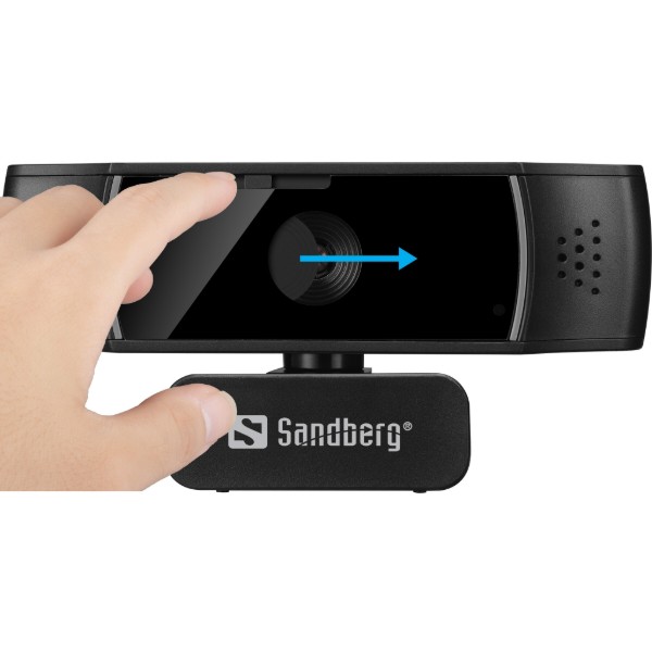 Фото - Веб-камера для компьютера Sandberg Autofocus DualMic Full HD Stereo microphone (134-38)